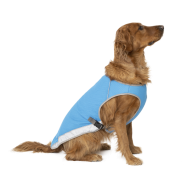Canada Pooch Chill Seeker Cooling Vest Blue Size 18