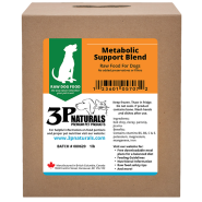 3P Naturals Dog Metabolic Support Blend 4/0.25 lb