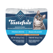 Blue Cat Tastefuls Spoonless Singles Adlt Chkn Pate 10/2.6oz