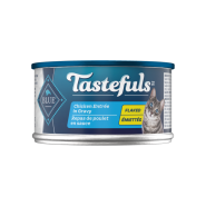 Blue Cat Tastefuls Adult Chicken Flaked in Gravy 24/3oz