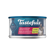 Blue Cat Tastefuls Adult Fish&Shrimp Flaked in Gravy 24/3oz