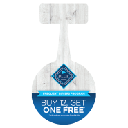 Blue Buffalo Frequent Buyer Wobbler Buy 12 Get 1 Free