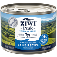 ZIWI Peak Dog Lamb 12/6 oz Cans