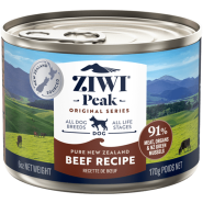 ZIWI Peak Dog Beef 12/6 oz Cans