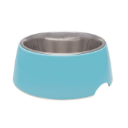 Loving Pets Retro Bowls Medium Electric Blue