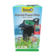 Tetra Whisper Internal Power Filter w BioScrubber 5-10 gal
