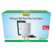 Tetra Whisper Bio Bag Cartridge Unassembled MD 12 pk