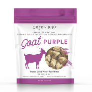 Green Juju Dog/Cat FD Whole Food Bites Goat Purple 7.5 oz