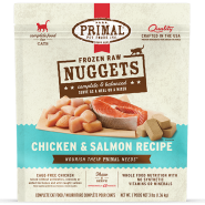 Primal Cat Raw Chicken/Salmon Nuggets 3 lb