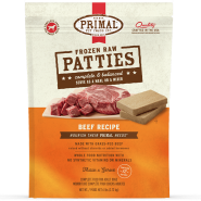 Primal Dog Raw Beef Patties 6 lb