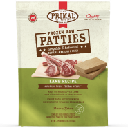 Primal Dog Raw Lamb Patties 6 lb