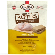 Primal Dog Raw Rabbit Patties 6 lb