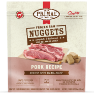 Primal Dog Raw Pork Nuggets 3 lb