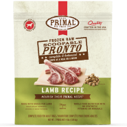 Primal Dog Raw Lamb Pronto 4 lb