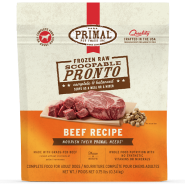 Primal Dog Raw Beef Pronto Formula 12 oz