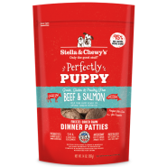 Stella&Chewys Dog FD Perfectly Puppy Beef&Slmn Patties 14 oz