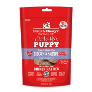 --Currently Unavailable-- Stella&Chewys Dog FD Perfectly Puppy Chkn&Slmn Patties 5.5oz