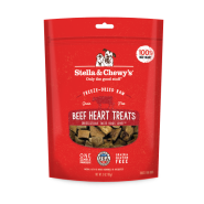 Stella&Chewys Dog FD Beef Heart Treats 3 oz