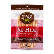 Earth Animal Dog/Cat NoHide Chew GrassFed Beef Stix 10pk