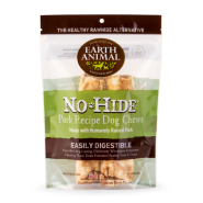 Earth Animal Dog NoHide Chew Pork Medium 2pk