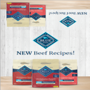 Blue LPF Beef Stacker Card / Shelf Talker