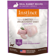 Instinct Cat GF LID Real Rabbit 24/3 oz Pouch