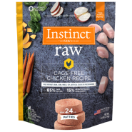 Instinct Dog Raw CageFree Chkn Patties 6 lbs