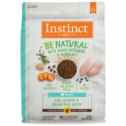 Instinct Dog Be Natural Puppy CageFree Chkn & BnRice 24 lb