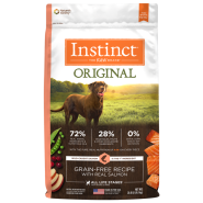 Instinct Dog Original GF Kibble WildCaught Salmon 20 lb