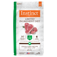 Instinct Dog LID GF Kibble GrassFed Lamb 4 lb