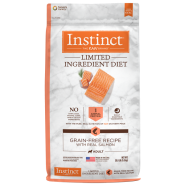 Instinct Dog LID GF Kibble WildCaught Salmon 20 lb