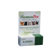 HomeoPet Cat D-Stress Anxiety Relief 15 ml