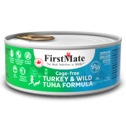 FirstMate Cat GF 50/50 Cage Free Turkey/Wild Tuna 24/5.5 oz