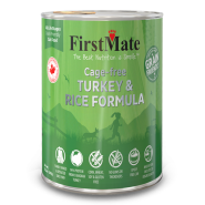 FirstMate Cat GFriendly Cage Free Turkey/Rice 12/12.2 oz