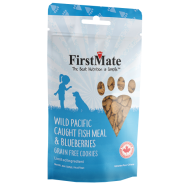 FirstMate Dog Treats GF Cookies Fish & Blueberries 8 oz