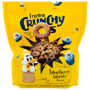 Fromm Dog Crunchy Os GF Blueberry Blasts Treats 26 oz