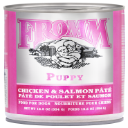 Fromm Dog Classic Puppy Chicken & Salmon Pate 12/12.5 oz