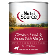 NutriSource Dog Chicken Lamb Ocean Fish 12/13oz