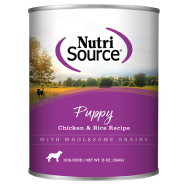 NutriSource Dog Chicken & Rice Puppy 12/13oz