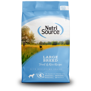 NutriSource Dog Large Breed Trout & Rice 11.8kg