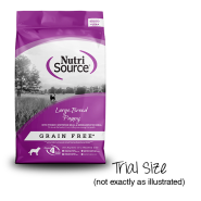 NutriSource Dog Grain Free Large Breed Puppy Trials 12/140g