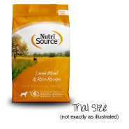 NutriSource Dog Lamb Meal & Rice Trials 12/140g