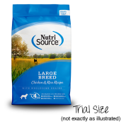 NutriSource Dog Large Breed Chicken & Rice Trials 12/140g