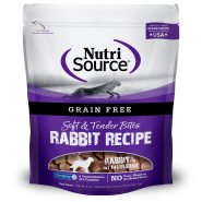 NutriSource Dog Treats Soft & Tender Grain Free Rabbit 170g