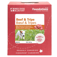 Red Dog Blue Kat Dog Foundations Beef & Tripe 8/1 lb