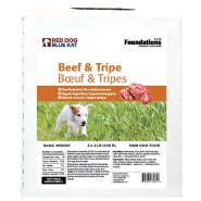 Red Dog Blue Kat Dog Foundations Beef & Tripe Bulk 6/2 lb