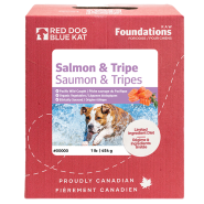 Red Dog Blue Kat Dog Foundations Salmon & Tripe 8/1 lb