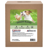Red Dog Blue Kat Dog/Cat Base Veggie Blend 4/0.25 lb