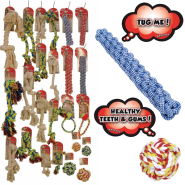 RASCALS ALL-INCLUSIVE ROPE TOY DISPLAY