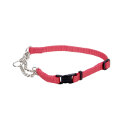 Adj Check Training Collar w/Buckle 3/8" Red 15"